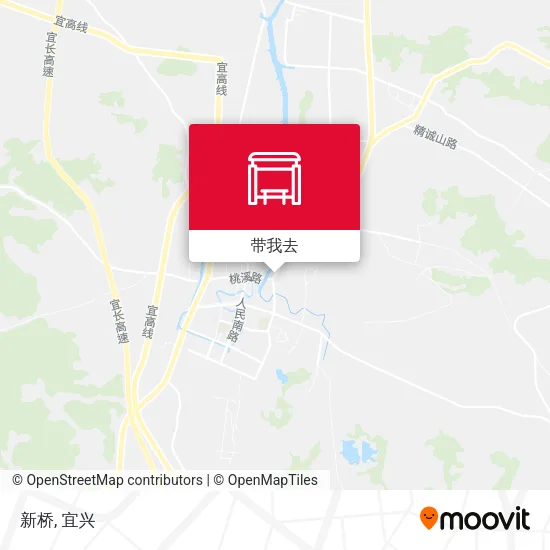 新桥地图