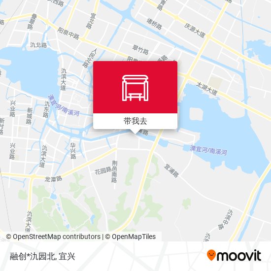 融创*氿园北地图