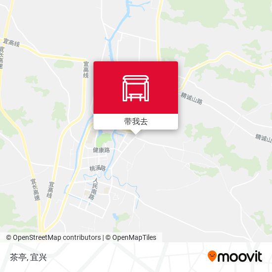 茶亭地图
