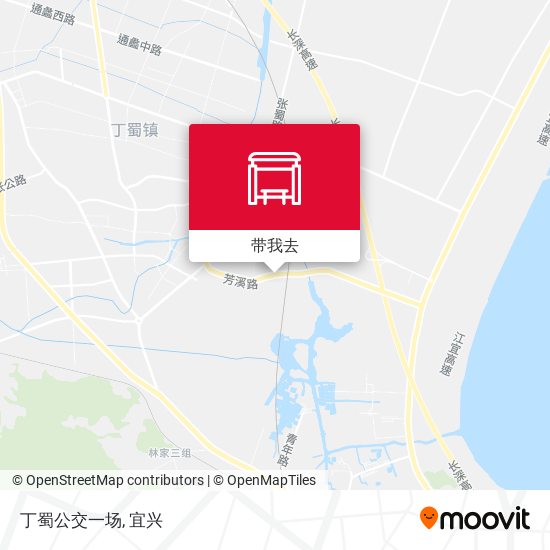 丁蜀公交一场地图