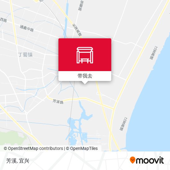 芳溪地图