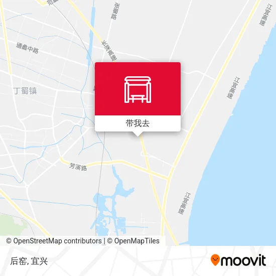 后窑地图