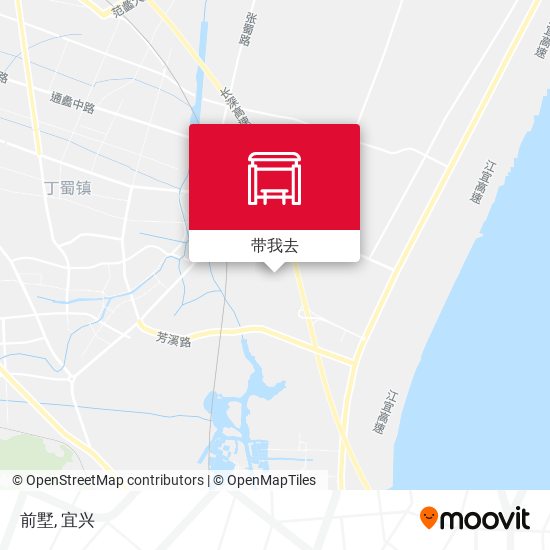 前墅地图
