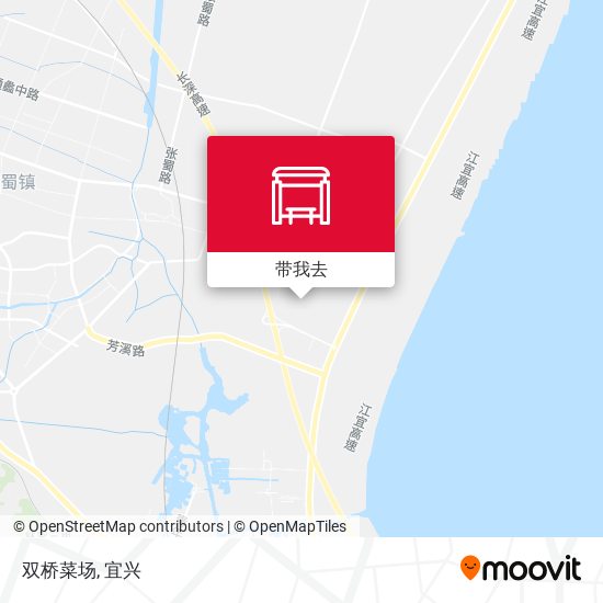 双桥菜场地图