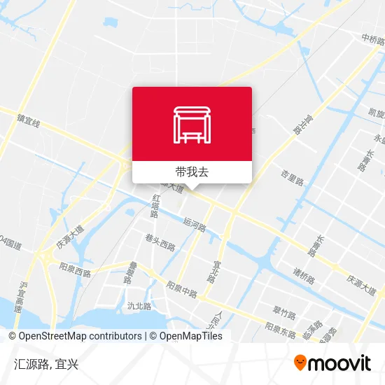 汇源路地图
