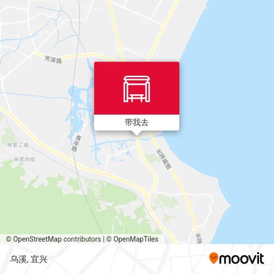 乌溪地图
