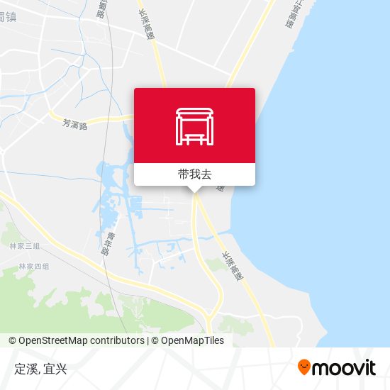 定溪地图