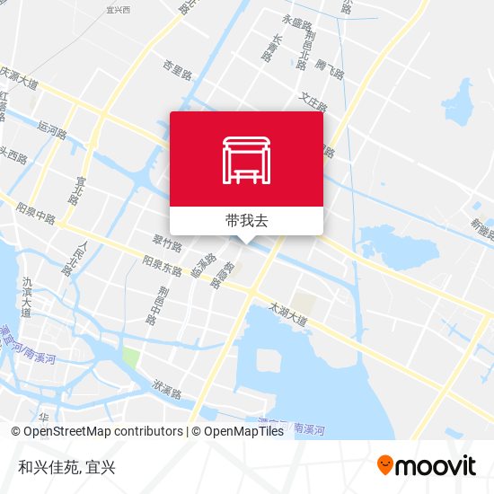 和兴佳苑地图