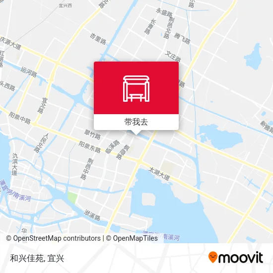 和兴佳苑地图
