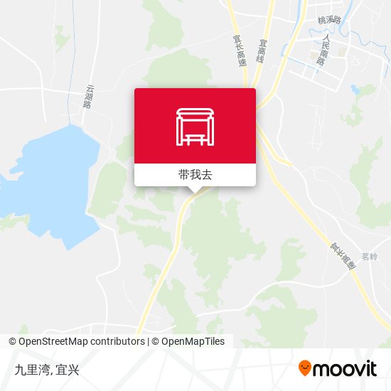 九里湾地图