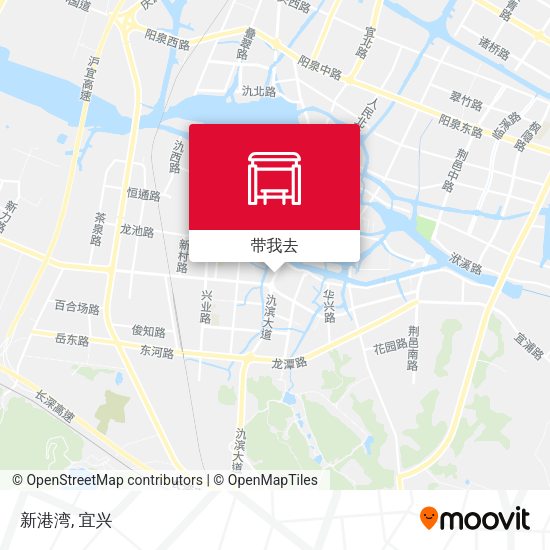新港湾地图