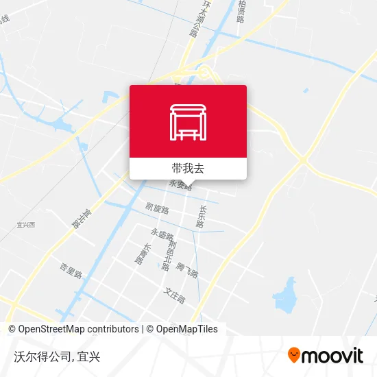 沃尔得公司地图