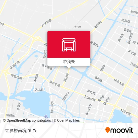 红塍桥南堍地图