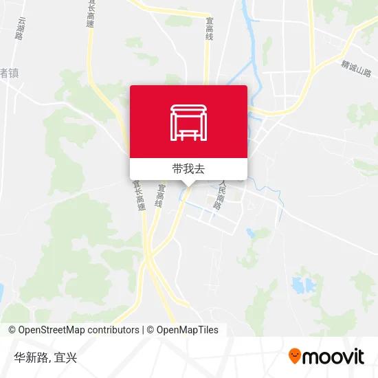 华新路地图