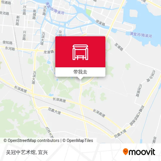 吴冠中艺术馆地图