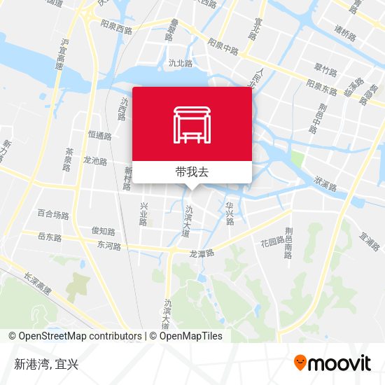 新港湾地图