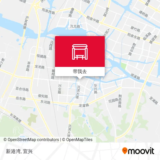 新港湾地图