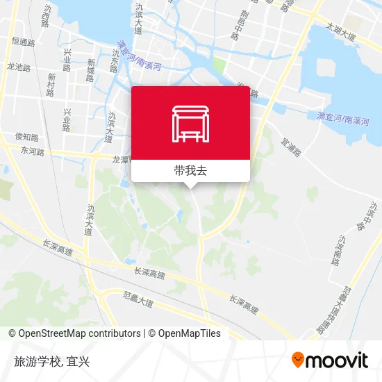 旅游学校地图