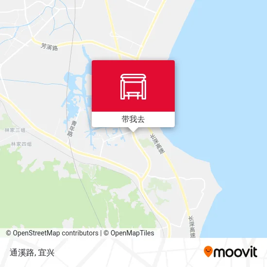 通溪路地图