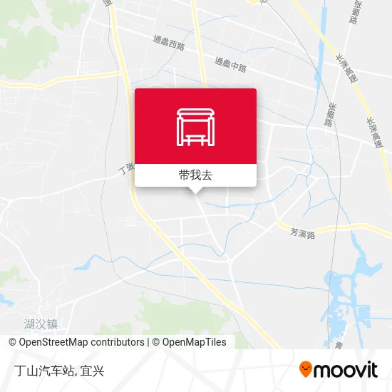 丁山汽车站地图