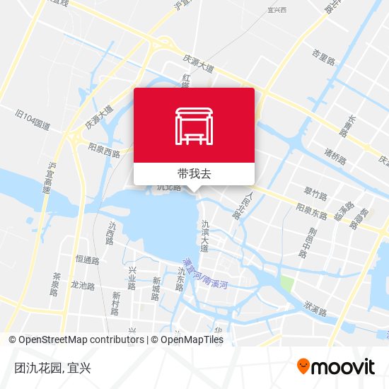 团氿花园地图