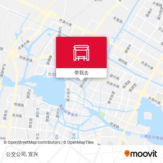 公交公司地图