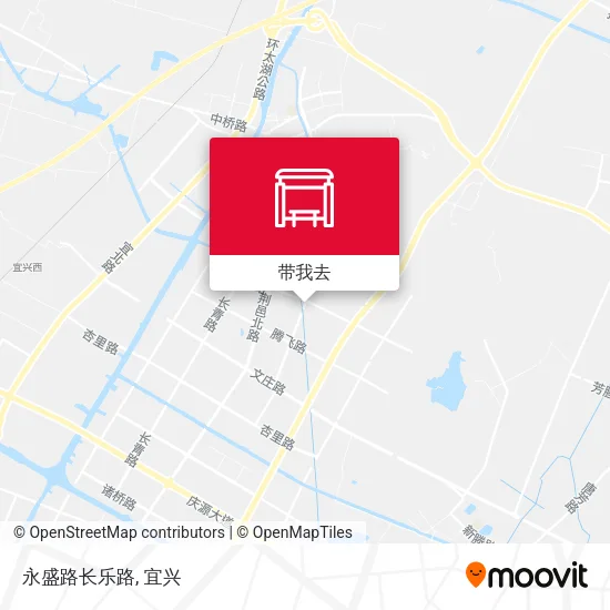 永盛路长乐路地图