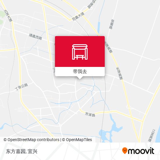 东方嘉园地图