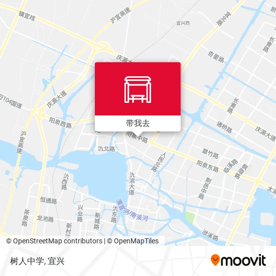 树人中学地图