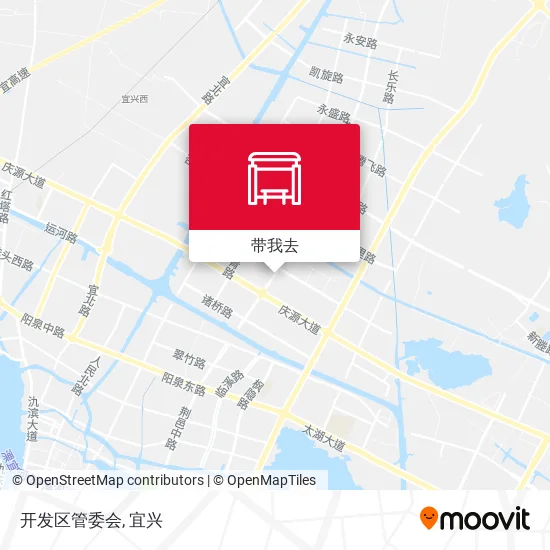 开发区管委会地图