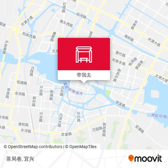 茶局巷地图