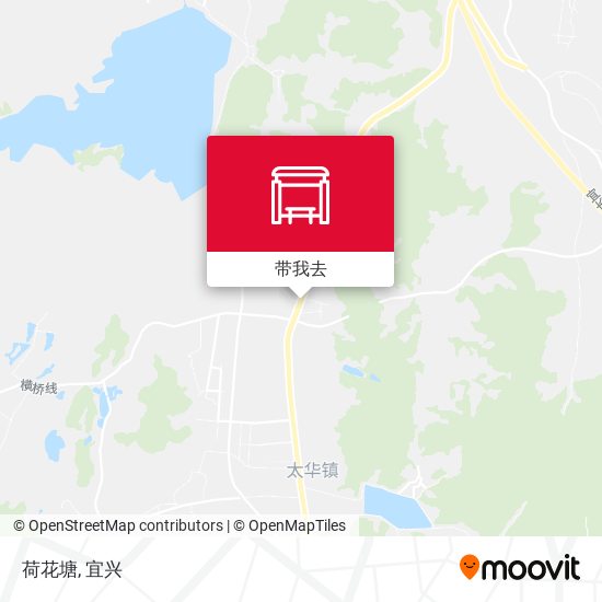 荷花塘地图