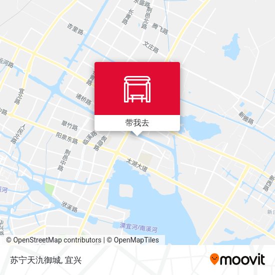 苏宁天氿御城地图