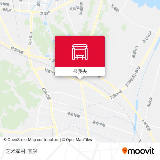 艺术家村地图