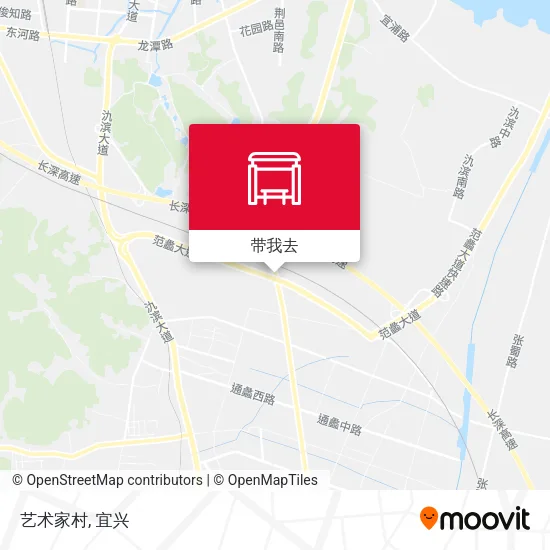 艺术家村地图