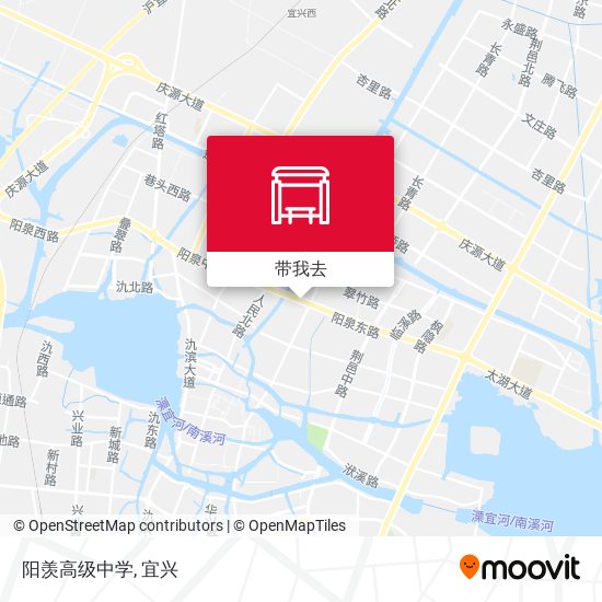 阳羡高级中学地图