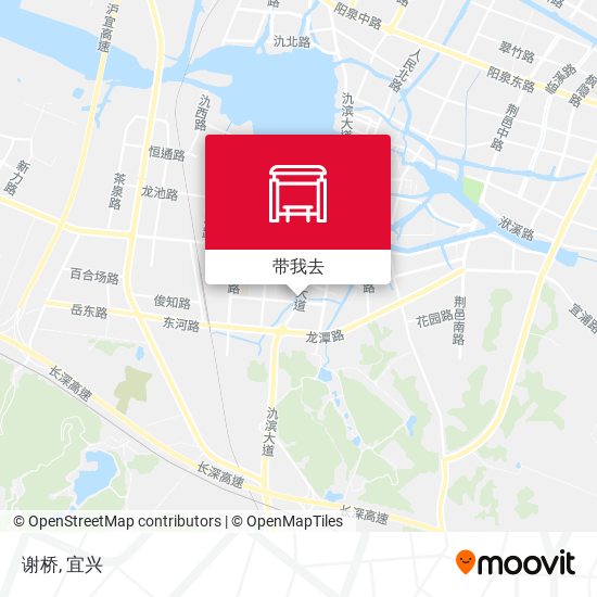 谢桥地图