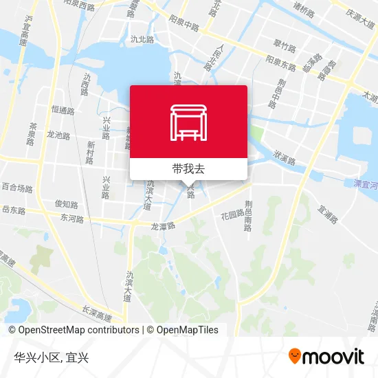 华兴小区地图