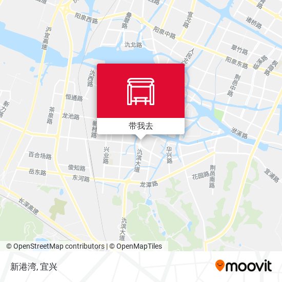 新港湾地图