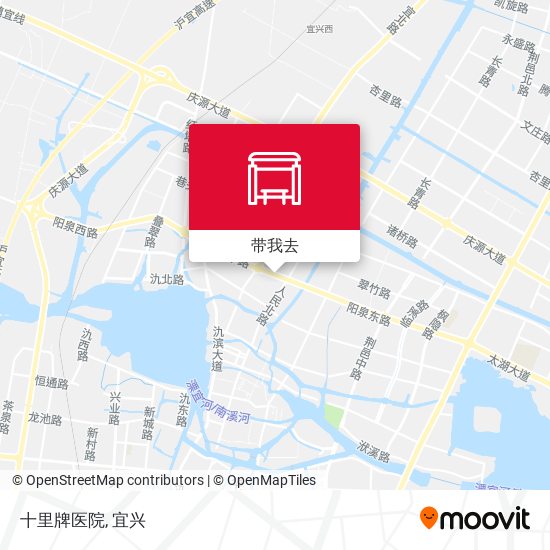 十里牌医院地图