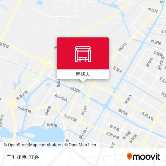 广汇花苑地图