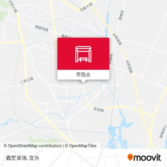 蠡墅菜场地图