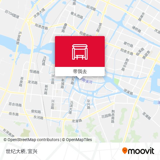 世纪大桥地图