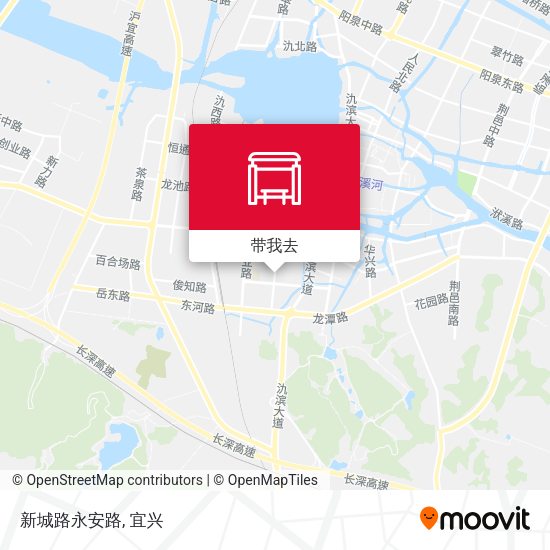 新城路永安路地图