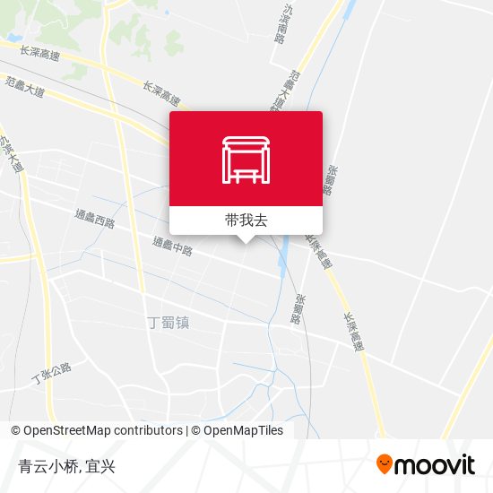 青云小桥地图