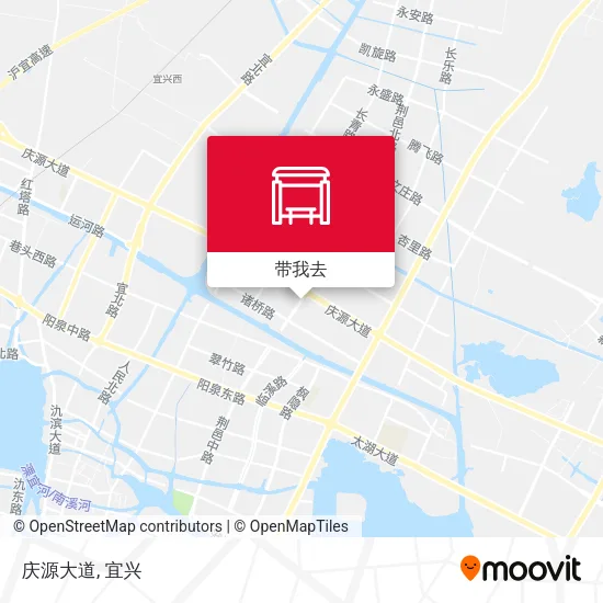 庆源大道地图