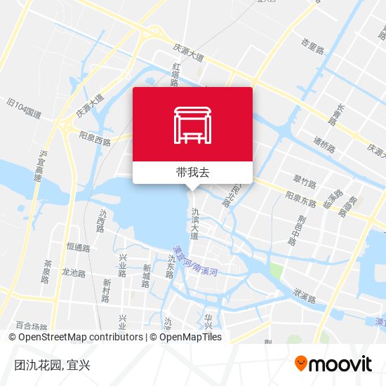 团氿花园地图