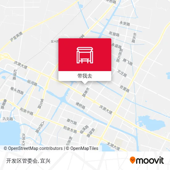 开发区管委会地图