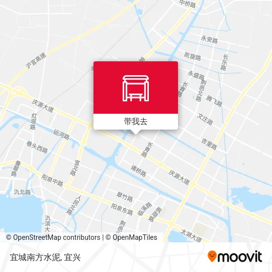 宜城南方水泥地图