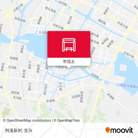 荆溪新村地图